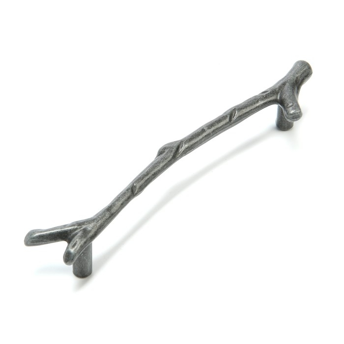 Ручка-скоба CAPPIO "Ветка" RSC009, м/о 128 мм, цвет старинное серебро