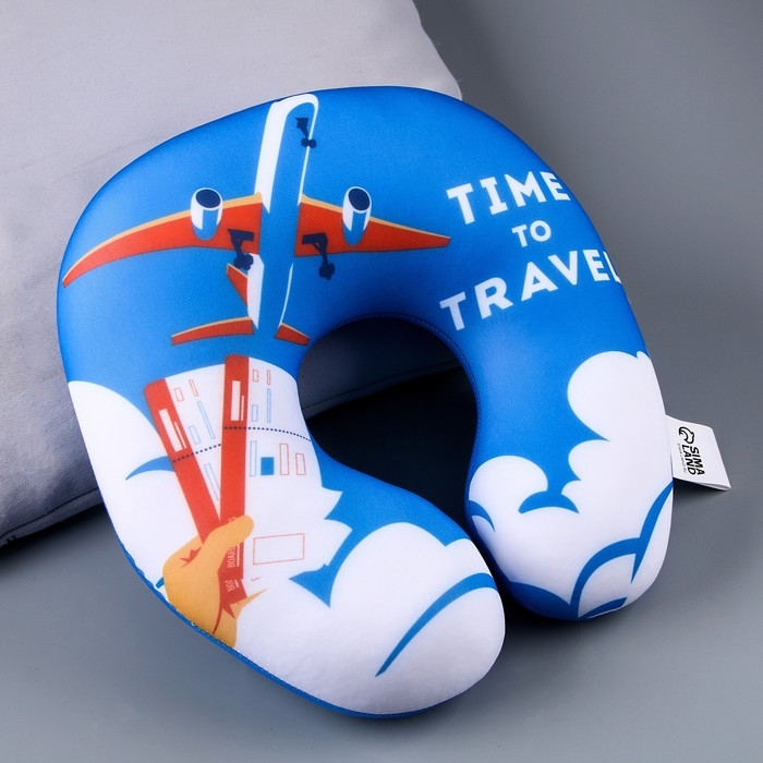 Подушка для путешествий антистресс &laquo;Билет&raquo;