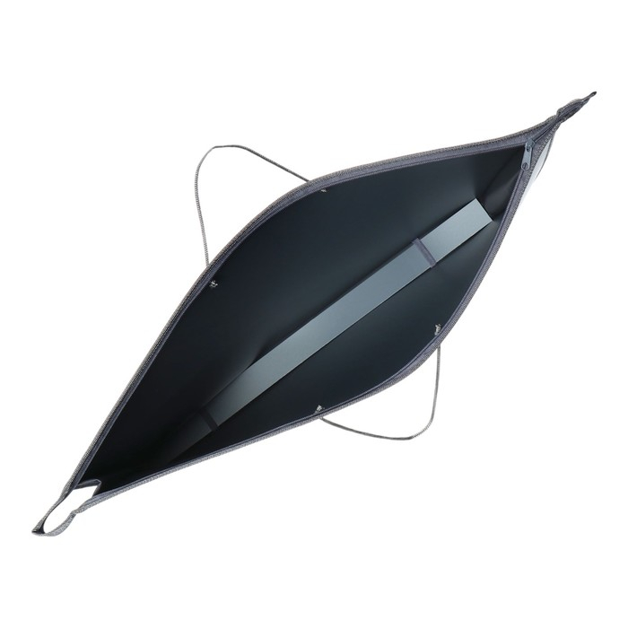 Папка А2 с ручками, 640 х 470мм, пластик, молния сверху, ПМ-А2-35, серая Папка А2 с ручками, 640 х 470мм, пластик, молния сверху, ПМ-А2-35, серая