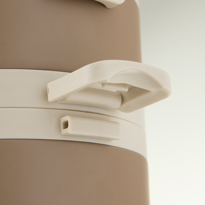 Термос для еды, 2.7 л, сохраняет тепло до 8 ч, коричневый Термос для еды, 2.7 л, сохраняет тепло до 8 ч, коричневый