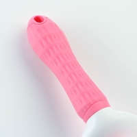 Пуходёрка с самоочисткой Пижон Premium округлая, с каплями, 10 х 19 см, розовая Пуходёрка с самоочисткой Пижон Premium округлая, с каплями, 10 х 19 см, розовая