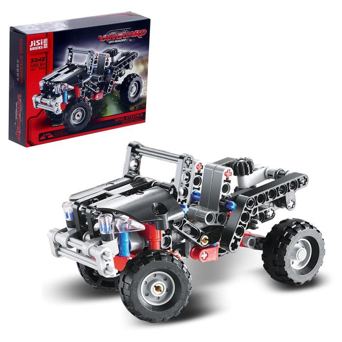 Конструктор &laquo;Джип&raquo;, 141 деталь