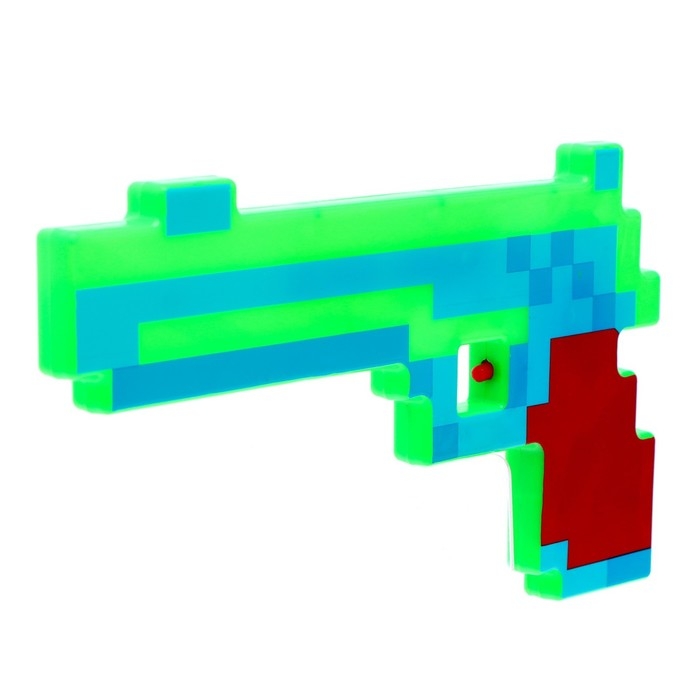Пистолет &laquo;Пиксель&raquo;, световые и звуковые эффекты, МИКС