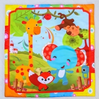 Развивающий коврик с дугами &laquo;Слоник&raquo; 6 элем.без музыки, р-р 85х85х0,5 см.