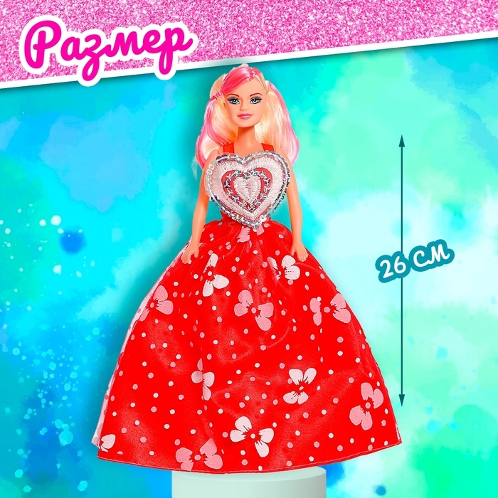 Кукла-модель &laquo;Даша&raquo; в платье, МИКС