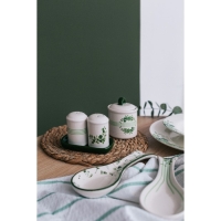 Набор для специй Доляна &laquo;Эвкалипт&raquo;, 2 предмета: солонка 130 мл, перечница 130 мл