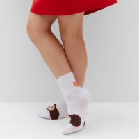 Носки детские KAFTAN Чебурашка, р-р 18-20 см, белый Носки детские KAFTAN Чебурашка, р-р 18-20 см, белый