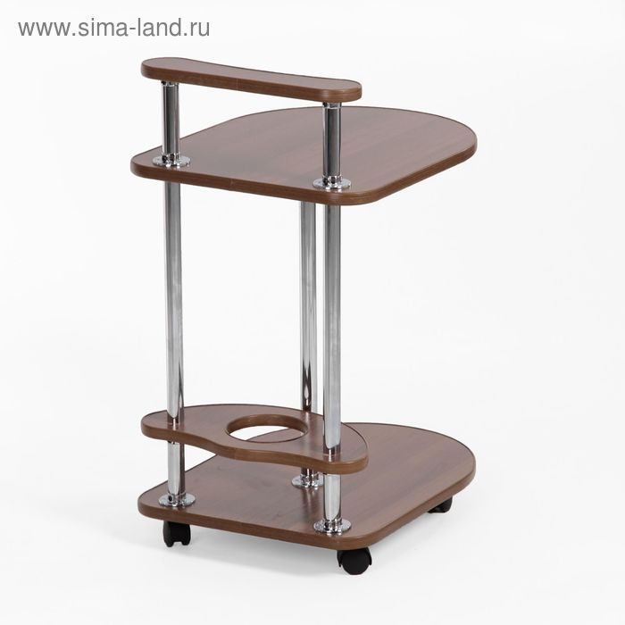 Стол сервировочный "Голден", цвет орех таволато