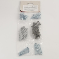 Набор дюбелей с саморезами № 1, 48 предметов в наборе Набор дюбелей с саморезами № 1, 48 предметов в наборе