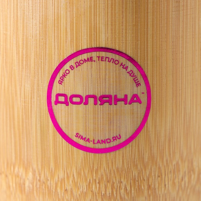 Набор кухонных принадлежностей Доляна &laquo;Дуновение леса&raquo;, 4 предмета на подставке: 2 лопатки, 2 ложки