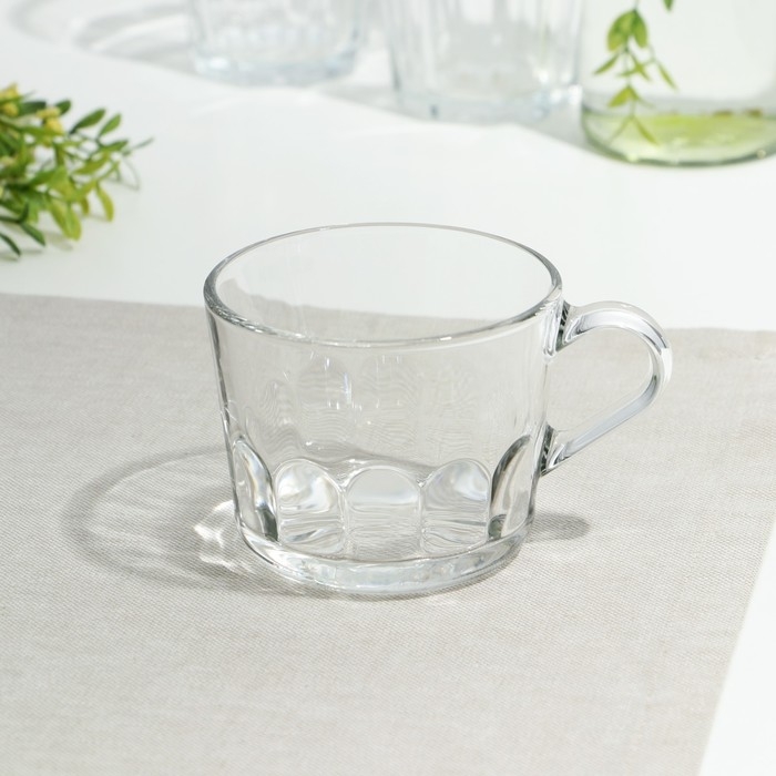 Кружка стеклянная &laquo;Норд&raquo;, 270 мл