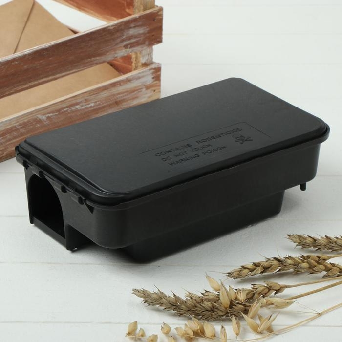 Приманочная станция от грызунов, 23 &times; 12,5 &times; 7,5 см