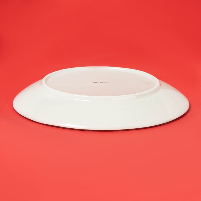 Тарелка новогодняя Доляна «Имбирные человечки», 26×26×3,5 см Тарелка новогодняя Доляна «Имбирные человечки», 26×26×3,5 см