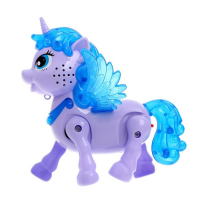 Музыкальная игрушка «Любимый единорог» ходит, звук, цвет МИКС Музыкальная игрушка «Любимый единорог» ходит, звук, цвет МИКС