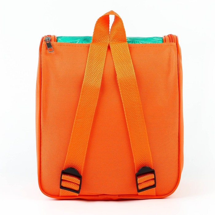 Рюкзак детский на молнии сверху, Текстиль, 20 см х 11 см х 26 см, Рюкзак детский на молнии сверху, Текстиль, 20 см х 11 см х 26 см, "Львёнок и Черепаха", Союзмультфильм