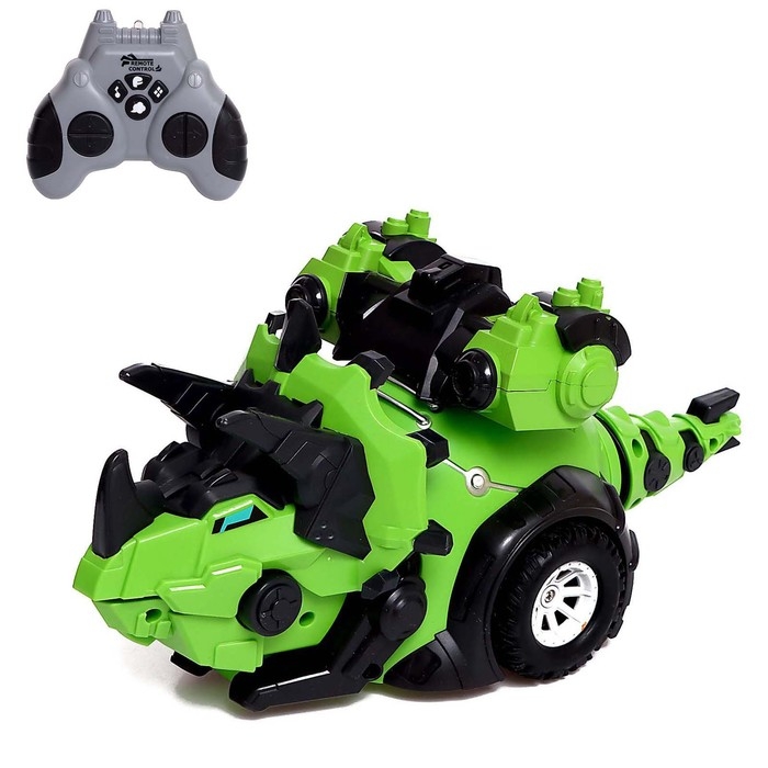 Робот динозавр «Пультовод» ZHORYA, программируемый, на пульте управления, интерактивный: свет, звук, на аккумуляторе, на русском языке, зелёный Робот динозавр «Пультовод» ZHORYA, программируемый, на пульте управления, интерактивный: свет, звук, на аккумуляторе, на русском языке, зелёный