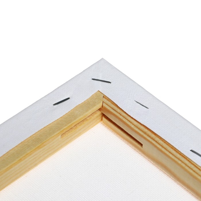 Холст на подрамнике хлопок 100% акрил грунт 1,6*30*60 см м/з 280г/м&sup2;