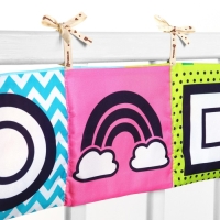 Бортик на кроватку &laquo;Африка&raquo; 14х70 см, Крошка Я