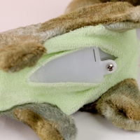 Мягкая музыкальная игрушка &laquo;Динозаврик&raquo;, 20 см, цвет тёмно-зелёный