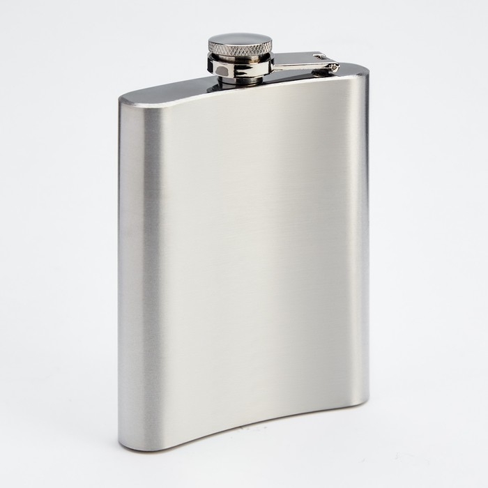 Фляжка Фляжка "Двуглавый орёл", 240 мл, хром