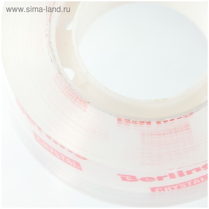 Клейкая лента канцелярская 19 мм х 33 м Berlingo, прозрачная Клейкая лента канцелярская 19 мм х 33 м Berlingo, прозрачная