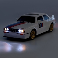 Машинка на пульте управления &laquo;Легенда Дрифта&raquo;, радиоуправление, полный привод, 40 км/ч, 2 комплекта колёс, 1:16, цвет белый