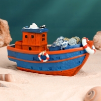 Корабль сувенирный "Рыбацкое судно" 16*7*7см Корабль сувенирный "Рыбацкое судно" 16*7*7см
