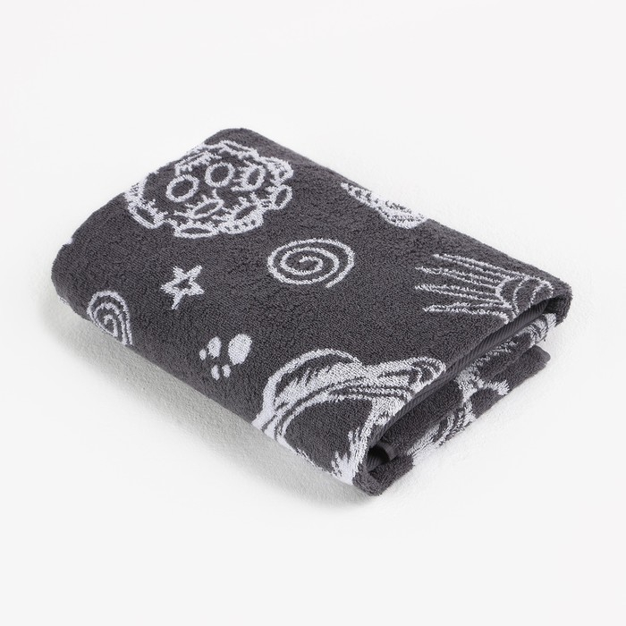 Полотенце махровое Полотенце махровое "Этель" Cosmotime, 70х130 см, 100% хлопок, 420гр/м2