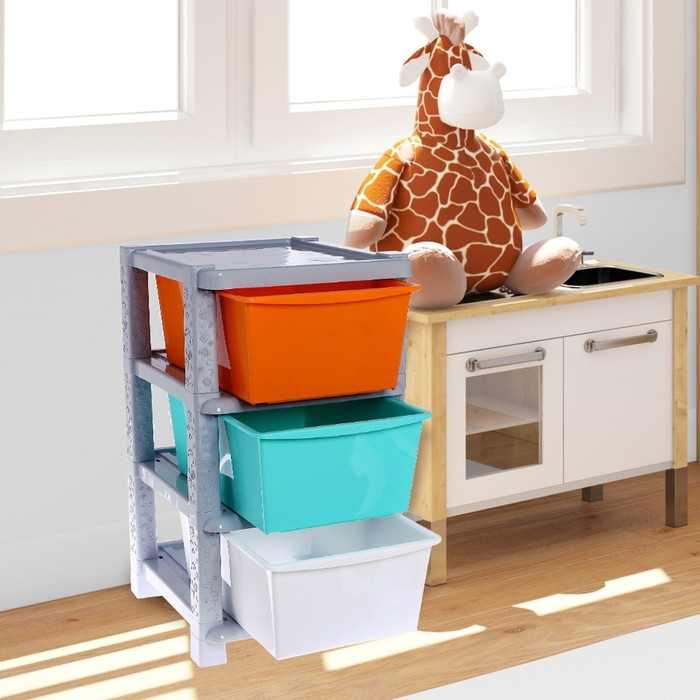 Комод &laquo;Яркое настроение&raquo;, 3 секции