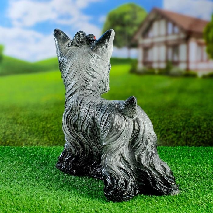 Садовая фигура Садовая фигура "Йоркширский терьер" 28х22см