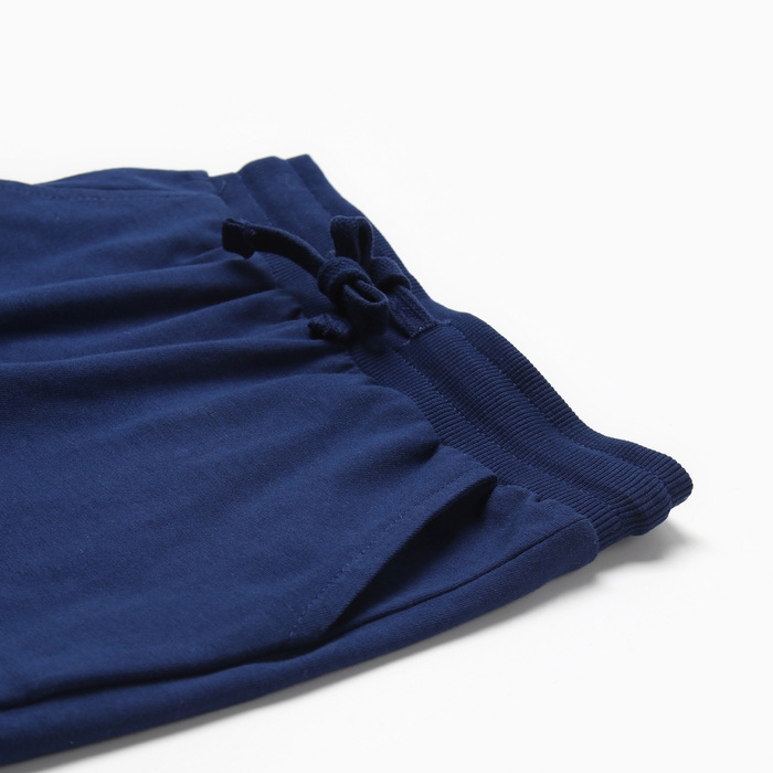 Шорты для мальчика, цвет синий, рост 110 см