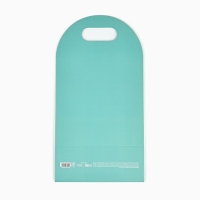 Переноска для цветов с вырезными бабочками &laquo;Подарок!&raquo;, тиффани 20 &times; 30 &times; 8 см