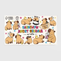 Шоколад 27 г "Капибары" Шоколад 27 г "Капибары"