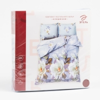 Постельное бельё "Этель" 2 сп. Кувшинки 175х215 см, 200х220 см, 70х70 см - 2 шт, 100% хлопок, бязь