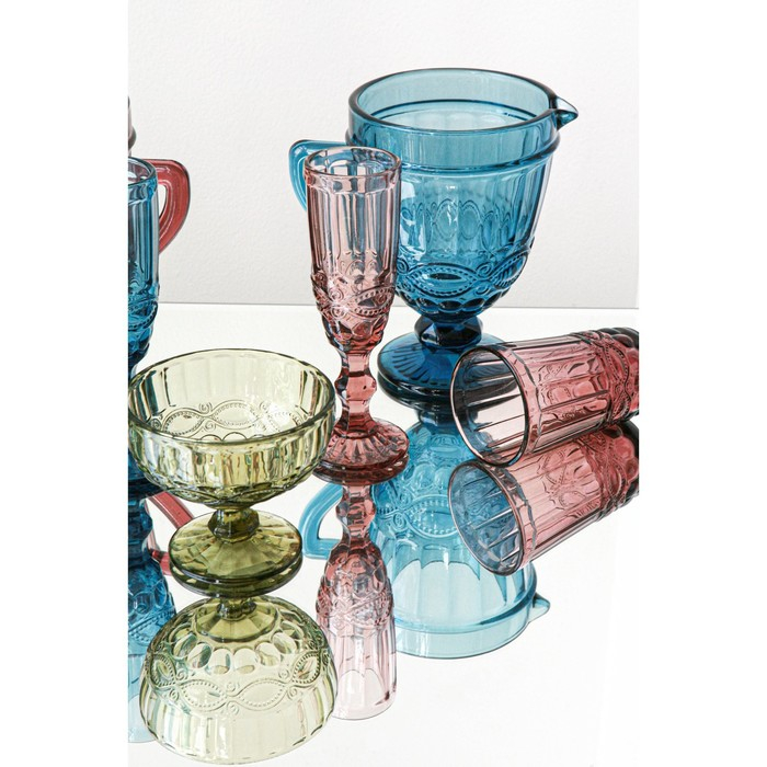 Кувшин для воды стеклянный Magistro &laquo;Ла-Манш&raquo;, 1,1 л, 14&times;19,5 см, цвет зелёный