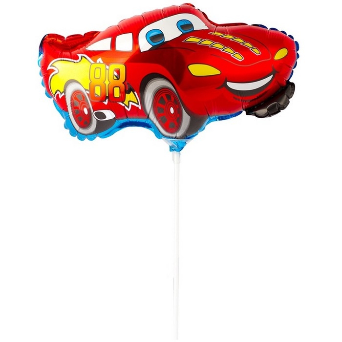 Шар фольгированный 13" &laquo;Машина&raquo;, тачка, для палочки