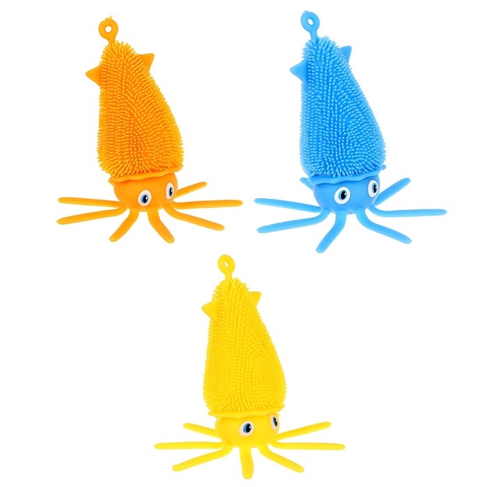 Ёжка &laquo;Кальмар&raquo; световой, цвета МИКС