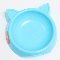 Миска "Кошачьи ушки" 200 мл, 15 х 3,7 см, голубая Миска "Кошачьи ушки" 200 мл, 15 х 3,7 см, голубая