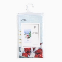 Полотенце Этель "Рождественский вечер" 40х73 см, 100% хлопок, саржа 190 г/м2