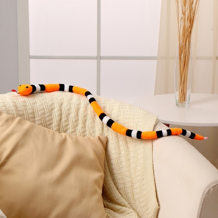 Новый год! Мягкая игрушка &laquo;Змея&raquo;, 70 см, цвет МИКС