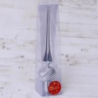 Наконечник "Классика полосы" 28 см, серебро