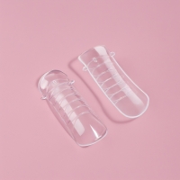 Верхние формы для наращивания в контейнере, C-изгиб, 120 шт, цвет прозрачный Верхние формы для наращивания в контейнере, C-изгиб, 120 шт, цвет прозрачный