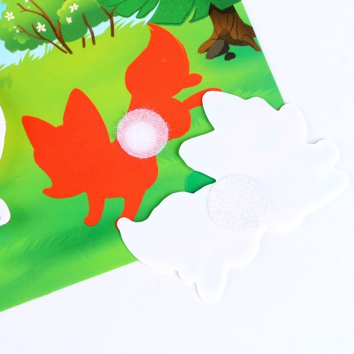 Развивающая игра на липучках &laquo;&lrm;Изучаем животных. Мамы и малыши&raquo;&lrm;