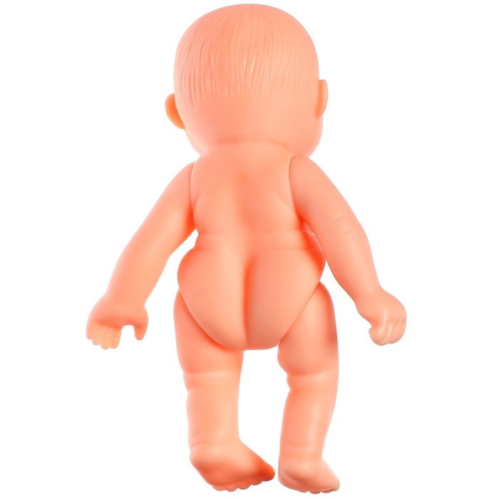 Набор резиновых игрушек для ванны &laquo;Пупсик с цветными рыбками&raquo;, 6 шт, Крошка Я