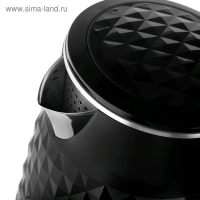 Чайник электрический BRAYER BR1043BK, металл, 1.5 л, 2200 Вт, автоотключение, чёрный Чайник электрический BRAYER BR1043BK, металл, 1.5 л, 2200 Вт, автоотключение, чёрный