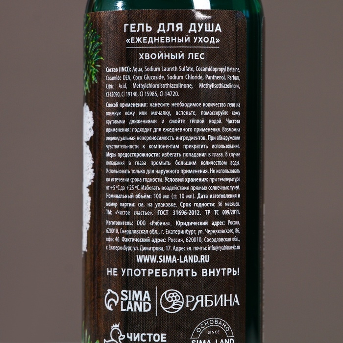 Набор "Богатства и успеха", мини гель для душа и мочалка