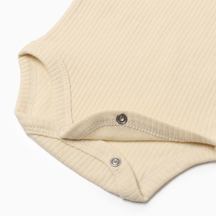 Боди с дл. рукавом Крошка Я , рост 74-80 см, бежевый