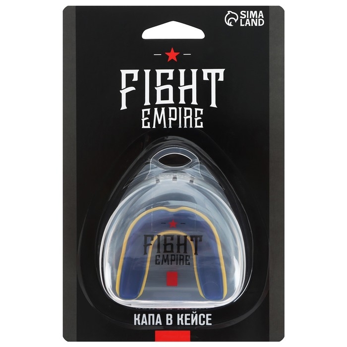 Капа боксёрская FIGHT EMPIRE, цвет МИКС