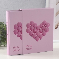 Фотоальбом магнитный 20 листов "Сердце из воздушных шаров" в коробке МИКС 5,6х20,5х26,2 см   1049961