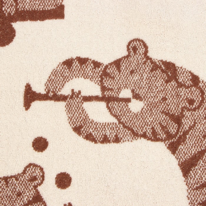 Полотенце махровое Этель &laquo;Тигрята в цирке&raquo;, 70х130 см, 100% хлопок, 420 г/м2